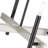 Azan 4 - Light Steel Dimmable Modern Linear Chandelier-1407463177