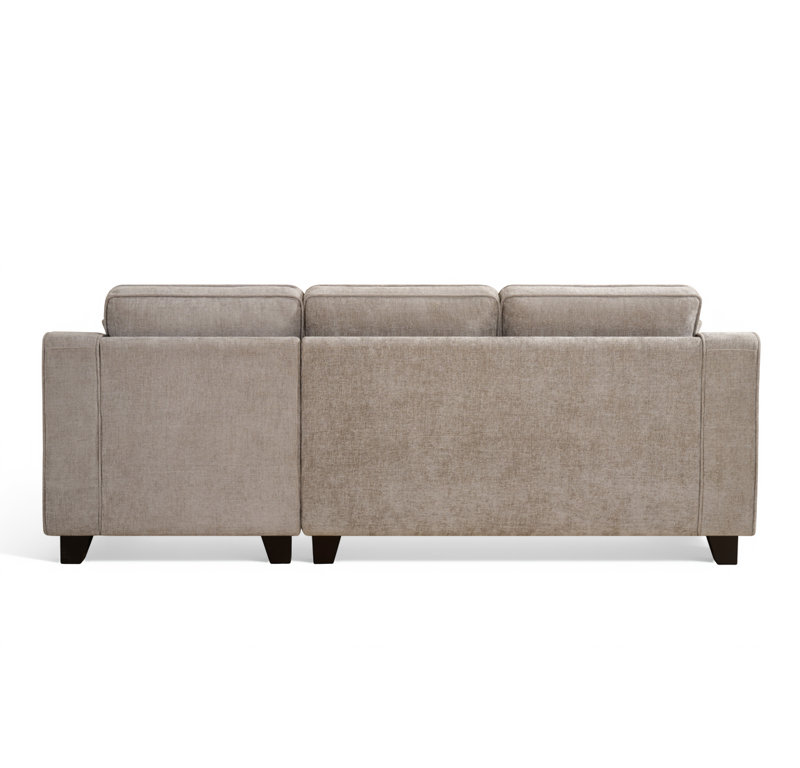 Howington 3 Seater Corner Sofa, Right Hand Facing, Grey
