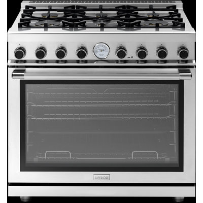 Prochaine cuisinière à gaz autoportante de 36 po