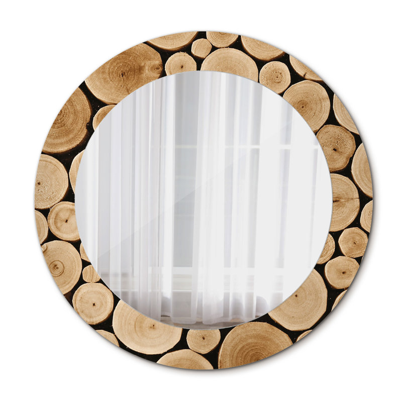 Huldar Glass Flat Wall Mirror
