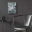 «Ph Blue 2» par Vanna Lam, art mural en verre acrylique, 12 po x 16 po