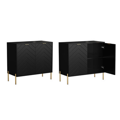 Two-door Cabinet (set Of 2)