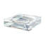 Square Striped Decorative Tray-2076255086