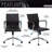 Modern Medium Back Executive Office Chair, Black