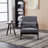 Mid-Century Modern Accent Chair with Durable Rubberwood-120886796-120886794