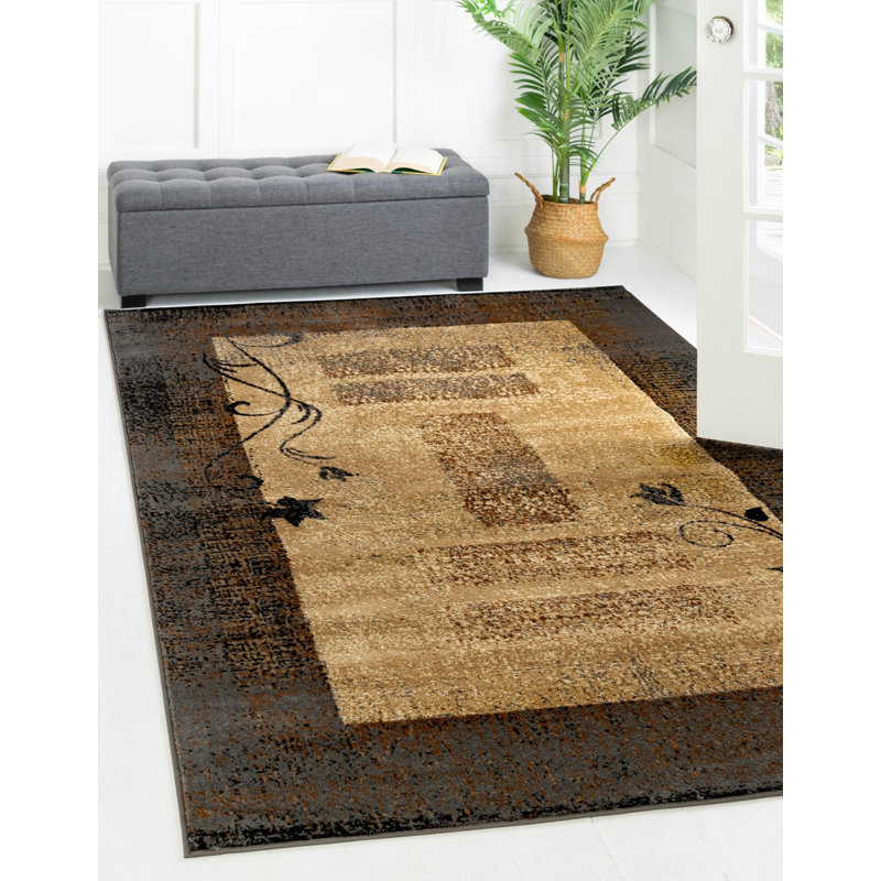 Tapis beige / brun Apex, Rectangle 5 pi 3 po x 8 pi
