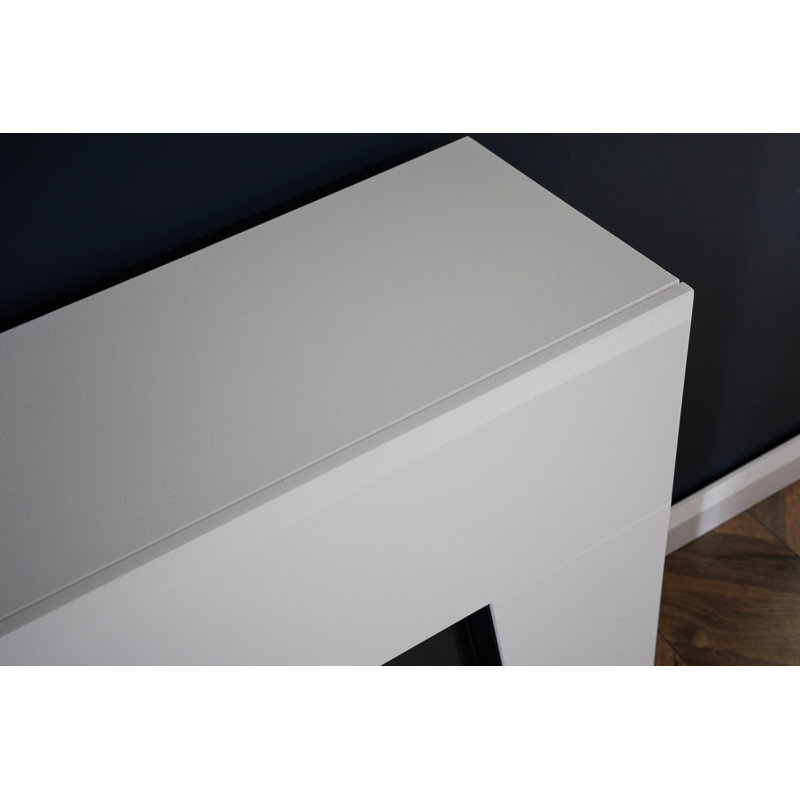 Raby Suncrest 121.5cm W White Fireplace