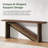 Grennan 70.86In Wide Console Table, Entry Table With Motion-Sensing LED Light