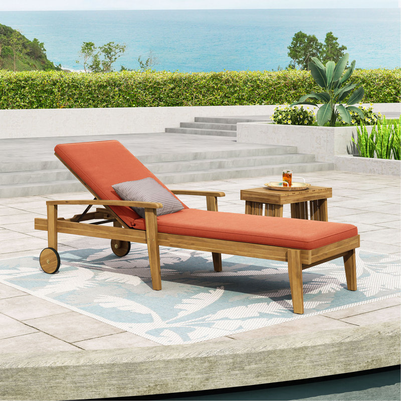 JAISE CHAISE LUNGE, Orange citrouille