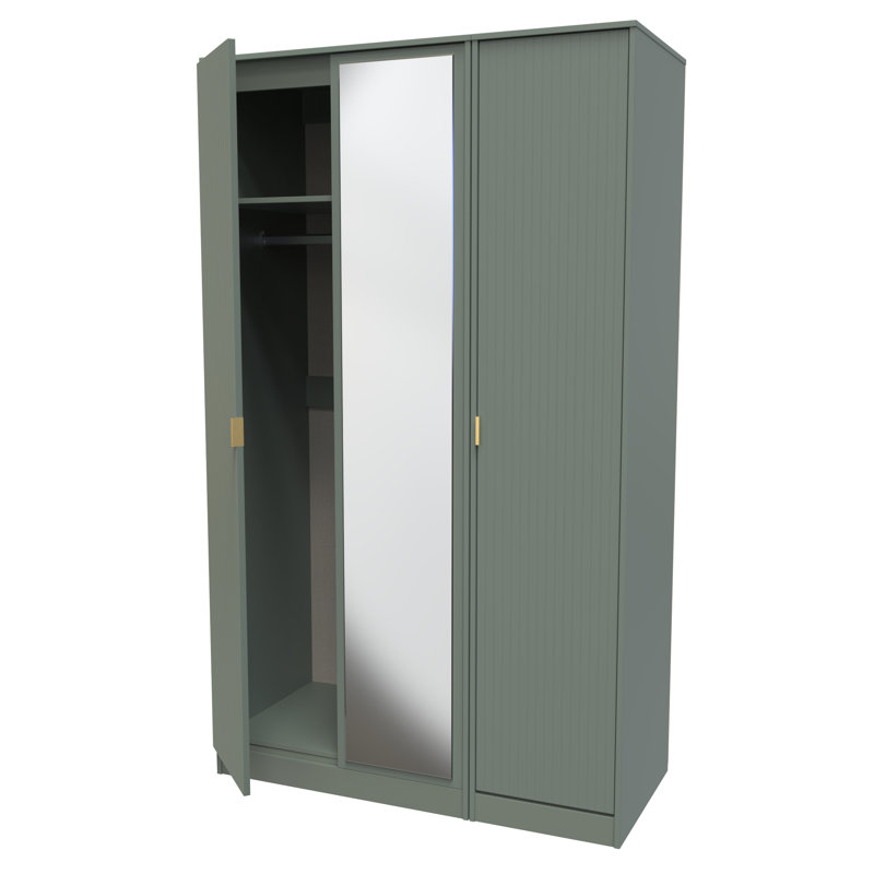 Berklie Manufactured Wood Wardrobe