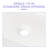 19"X15" White Ceramic Rectangular Vessel Bathroom Sink-1605295854
