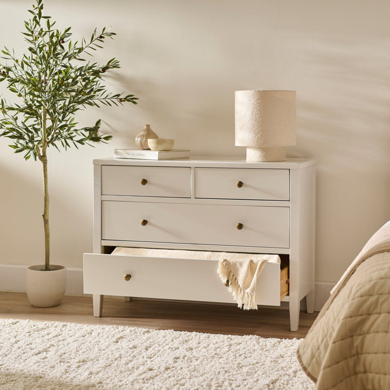 100 cm W Chest of 4 Drawers