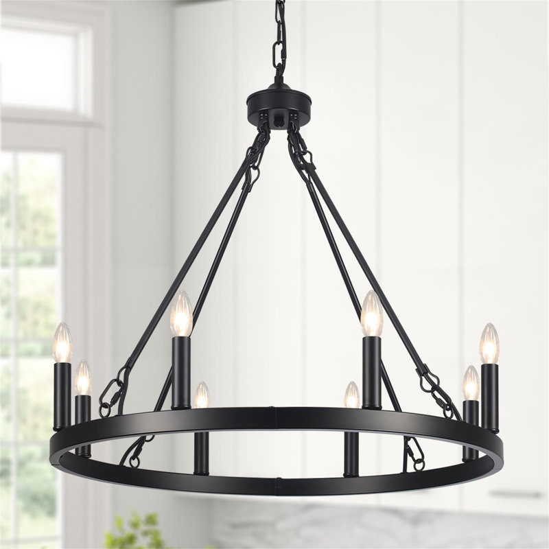 Haben Chandelier, Matte Black