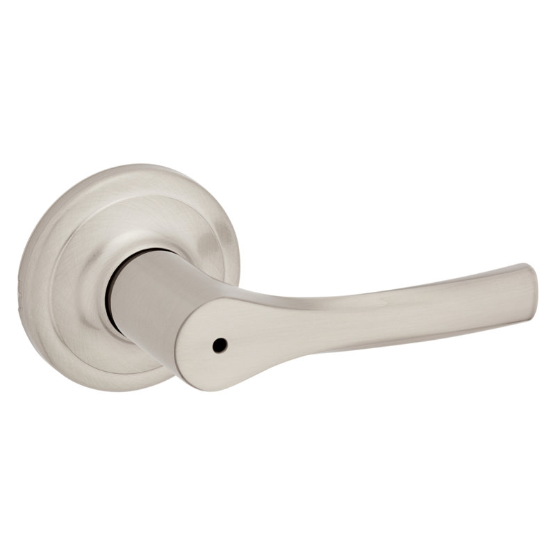 Henley Bed/Bath Lever, Satin Nickel