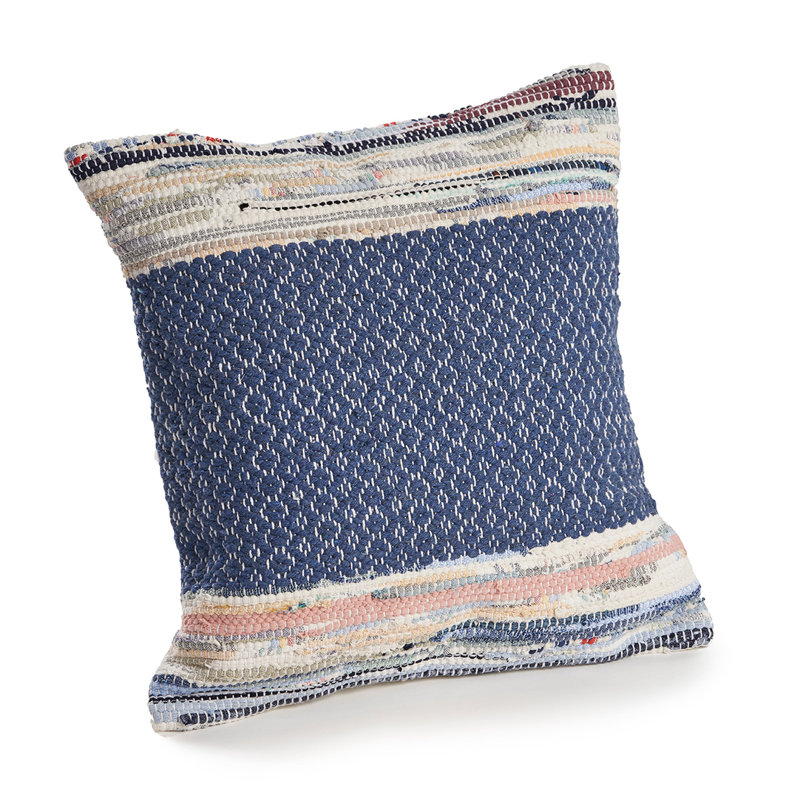 Diamond Cotton Throw Pillow Cover, Yes