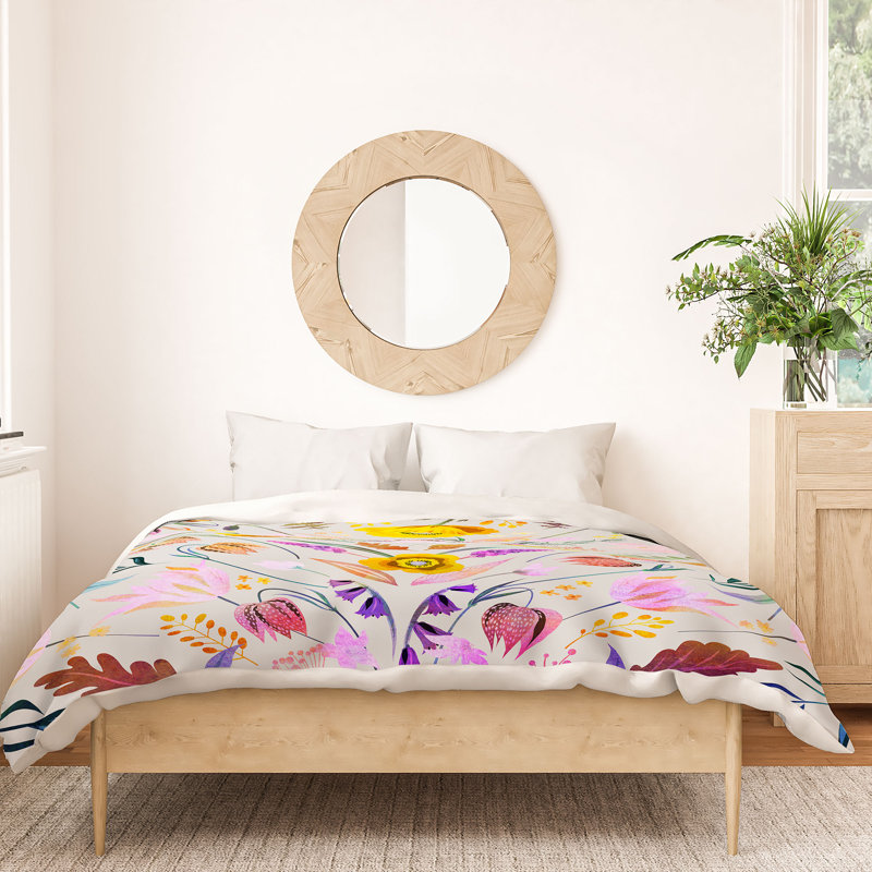 Housse de couette en microfibre, Housse de couette grand + 2 taies d'oreiller