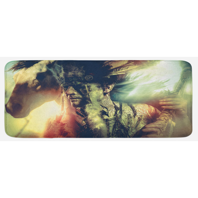 Tapis de cuisine tatouage