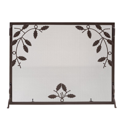Leone Iron Fireplace Screen