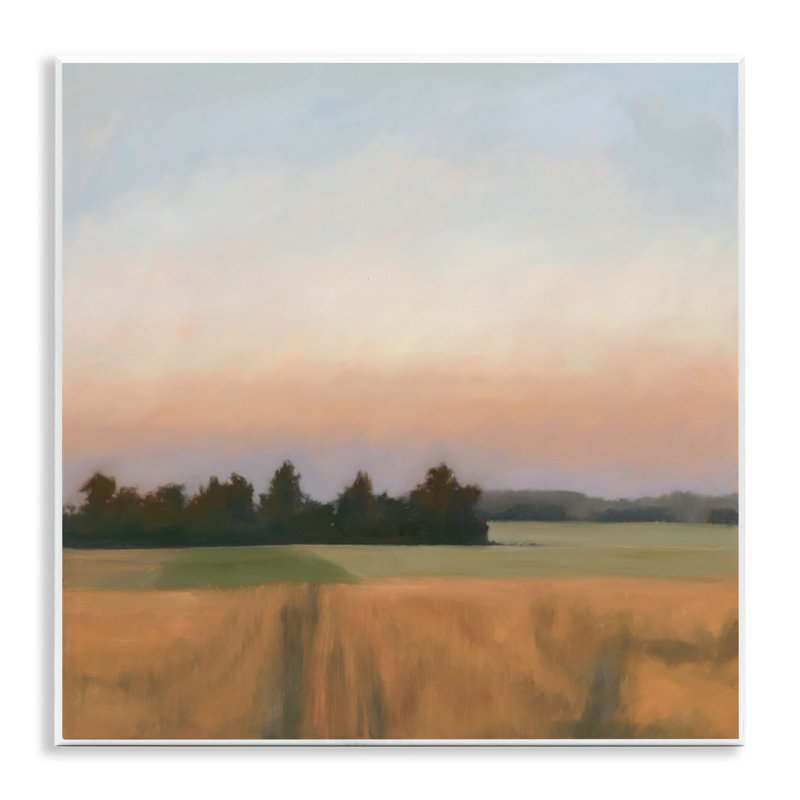 Plaque murale Country Harvest Evening, design par Megan Lightell