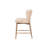 Hardee Upholstered Counter Stool, Champagne Chenille