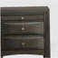 Table de chevet 2 tiroirs Grey Oak-1906515634