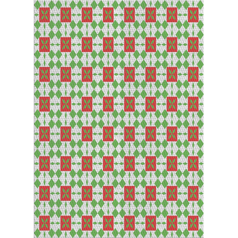 Wool Geometric Indoor Rug