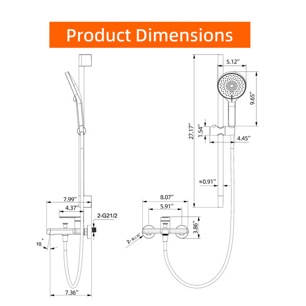 Dimensions du produit