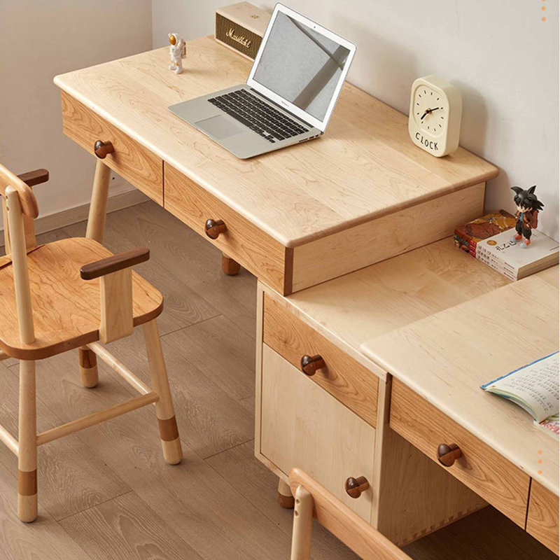 Bureau de chambre de style italien, H 29,53 po x l 96,46 po x P 23,62 po