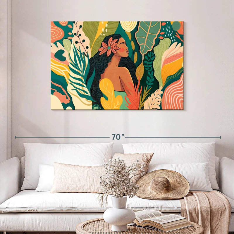 Leisha Wild Boho Latina I, H 30 po x l 45 po