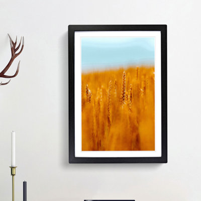 Wheatfield in Germany - Picture Frame Painting Print
