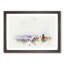 San Francisco Under a Pink Sky in Abstract - Picture Frame Graphic Art Print-55764468-55764469