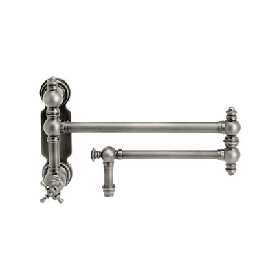Traditional Wall Mounted Potfiller - Cross Handle