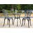 Best Seller Products 3-Piece Outdoor Rust-Resistant Cast Aluminum Patio Bistro Set With Cushion