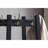 Vassen Coat Rack W/ 3-Tier Storage Shelves In Black Finish-1796286029
