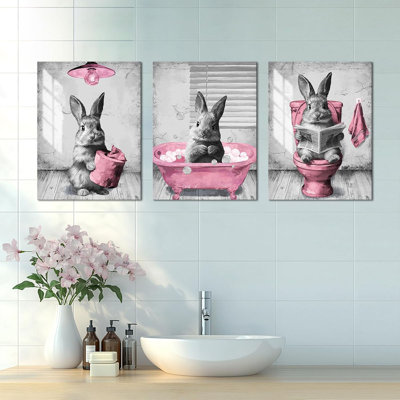 3 Piece Wrapped Canvas Wall Art