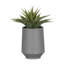 Pot à fleurs en plastique Dalya-86901336-86901334