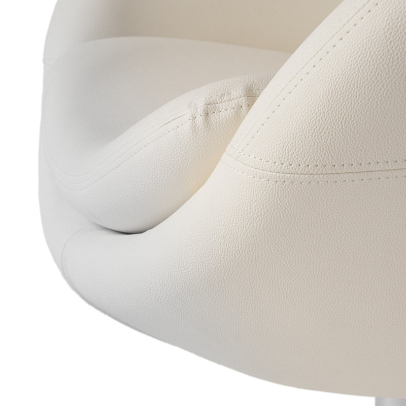 Fauteuil demi-tonneau pivotant l 29,5 po Spindale