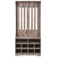 80 cm W Hall Tree with Shoe Storage