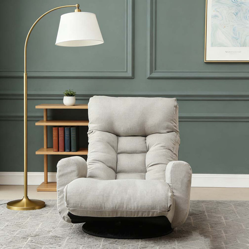 Adjustable head and waist, game chair, lounge chair