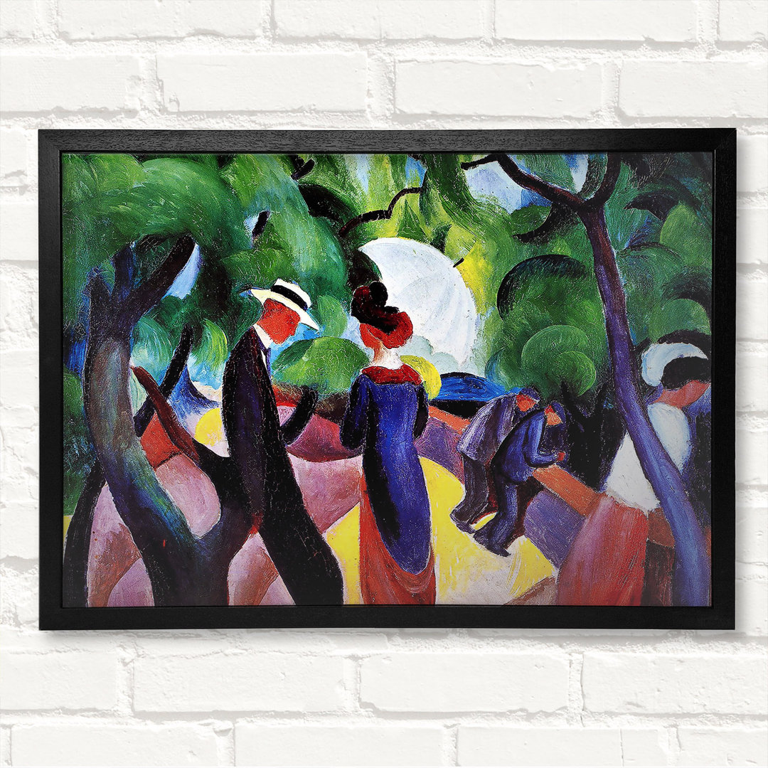 Promenade von August Macke - Druck