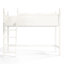 Lits peu encombrants avec rangement, lit simple en bois aggloméré moderne pour petites pièces