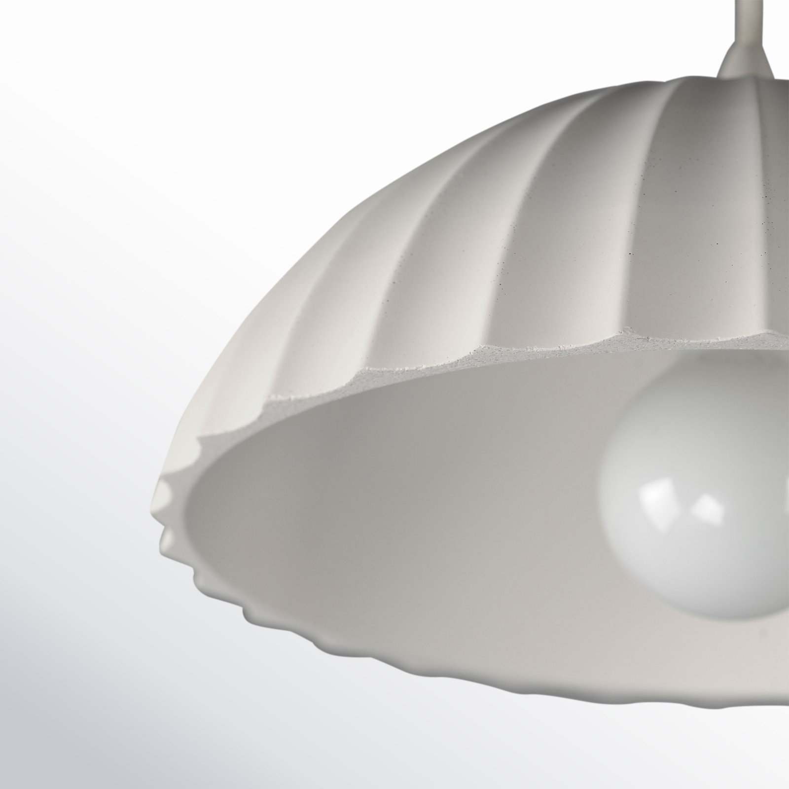 Calcott Dimmable Dome Single Light Pendant, 5.25" H x 13.75" W x 13.75" D
