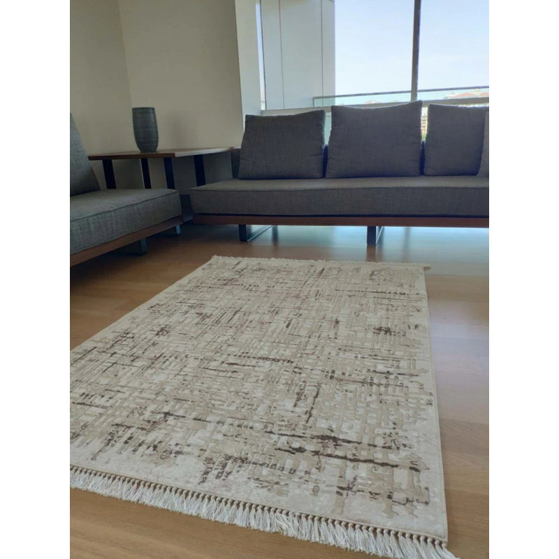 Tapis Masanao avec envers antidérapant, Rectangle 5 pi 11 po x 9 pi 10 po