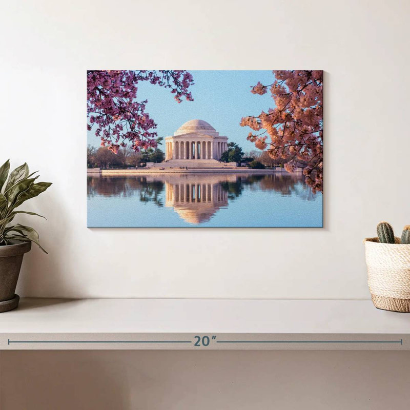Historic Jefferson Memorial, 8" H x 12" W