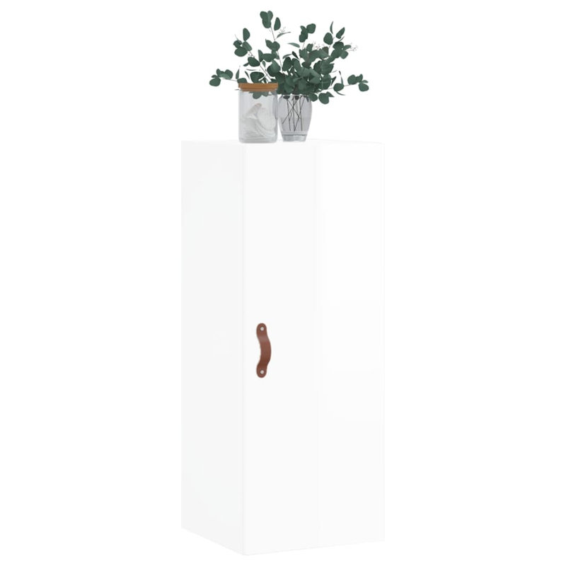Aaryash Bathroom Cabinet, High Gloss White
