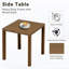 Table d'appoint d'extérieur en acier