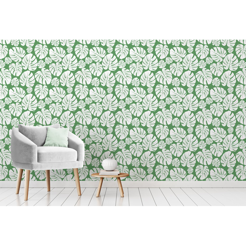 Panneau de papier peint Bennink Tropical Monstera, L 4 po x l 24 po