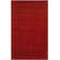 Ewen Hand Loomed Wool/Cotton Solid Color Rug in Red