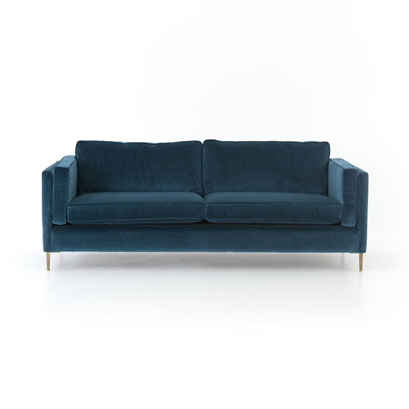 Canapé Carson, Mélange de polyester Sapphire Bay