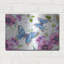 «Floral Butterfly Garden D» par Jean Plout, art mural en métal-2142292207